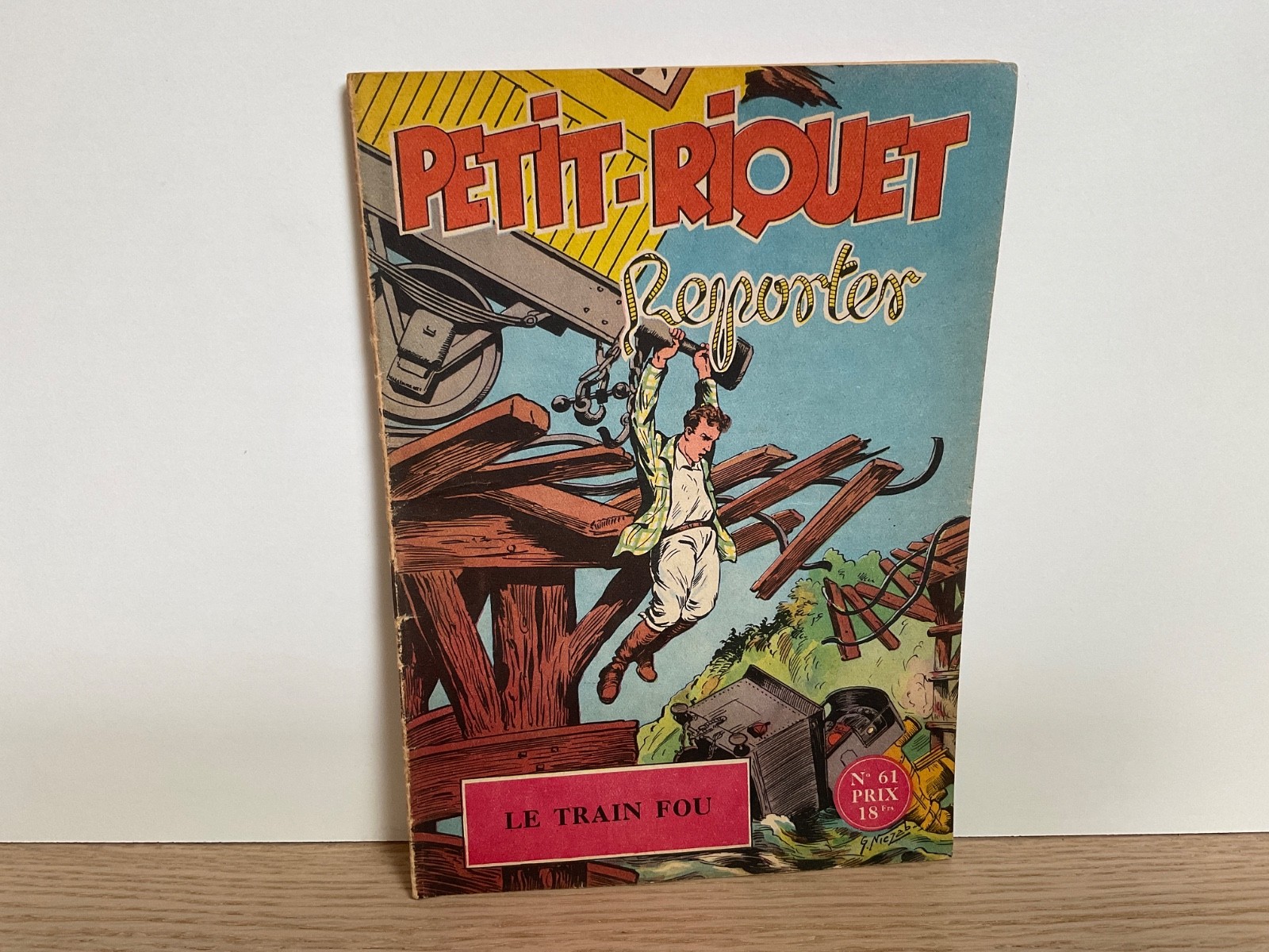 PETIT-RIQUET reporter n°61 NIEZAB. Récit complet 1950