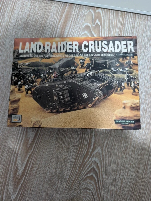 Warhammer 40000 vintage tank marine spacial