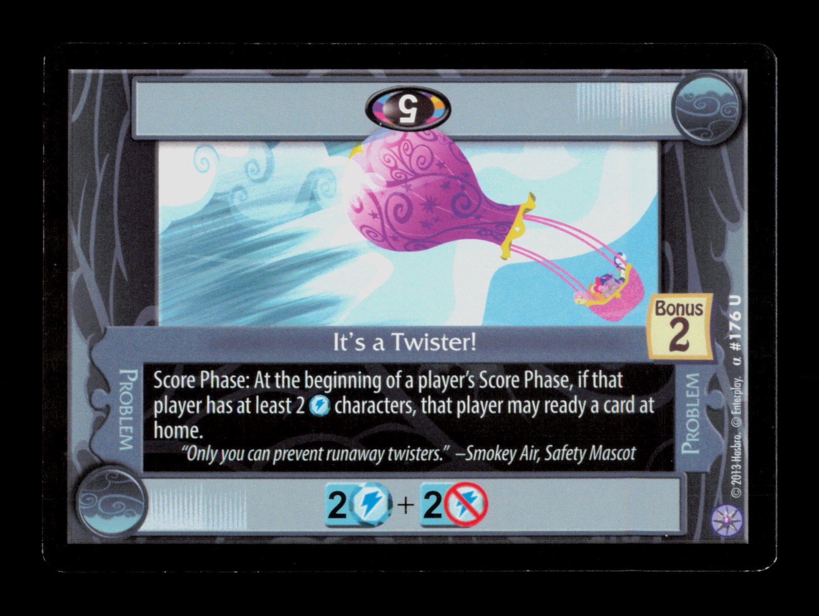 it's A Twister! 176 My Little Pony 2013 Trading Card TC