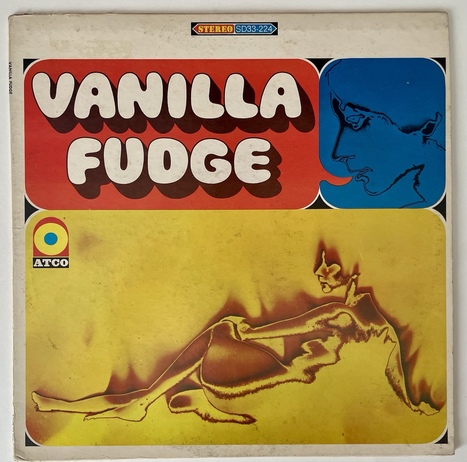 Vanilla Fudge Vanilla Fudge Self Titled LP (ATCO , 1967)  Preowned Vinyl
