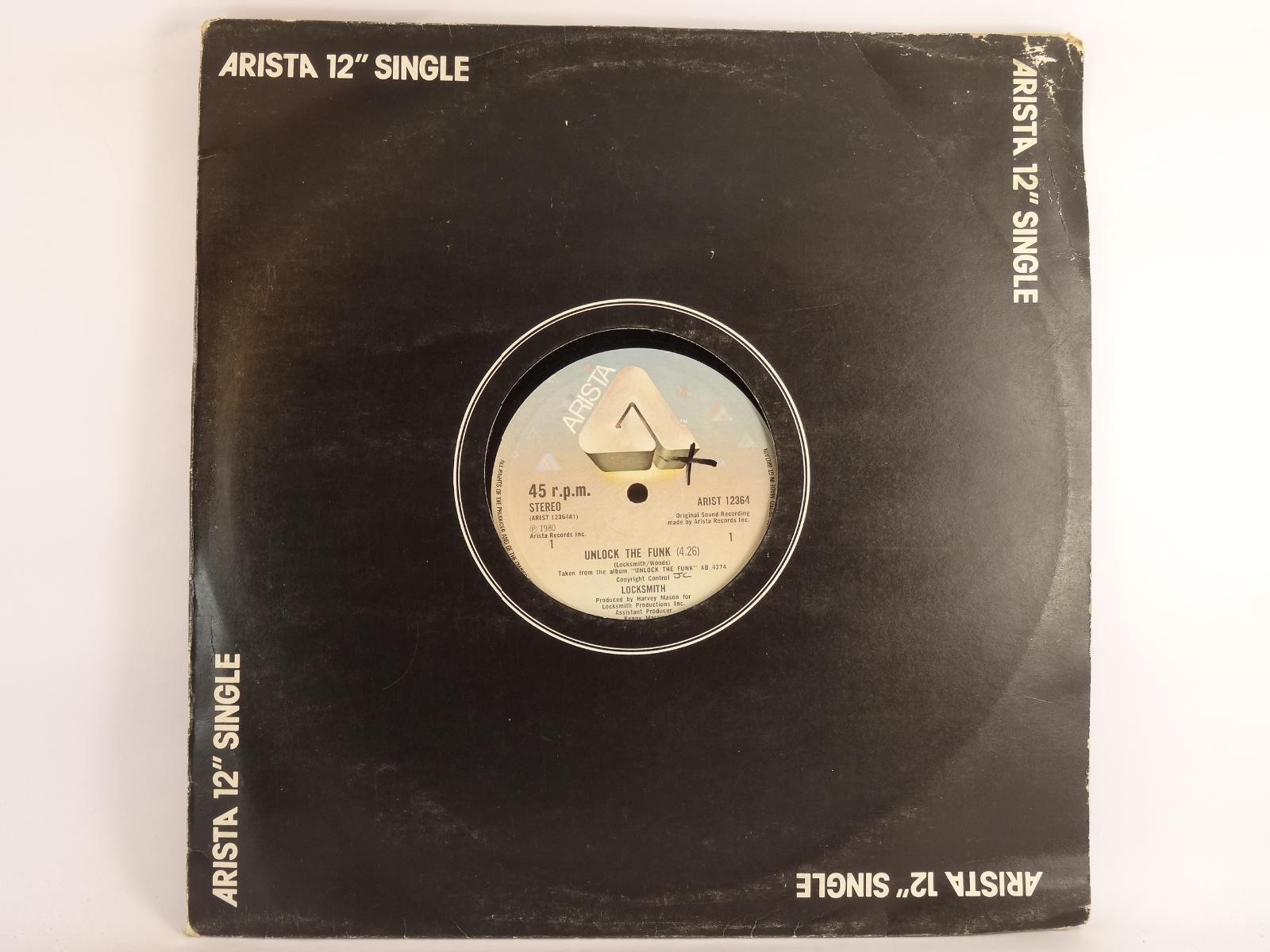 LOCKSMITH UNLOCK THE FUNK (A) 12" ARISTA