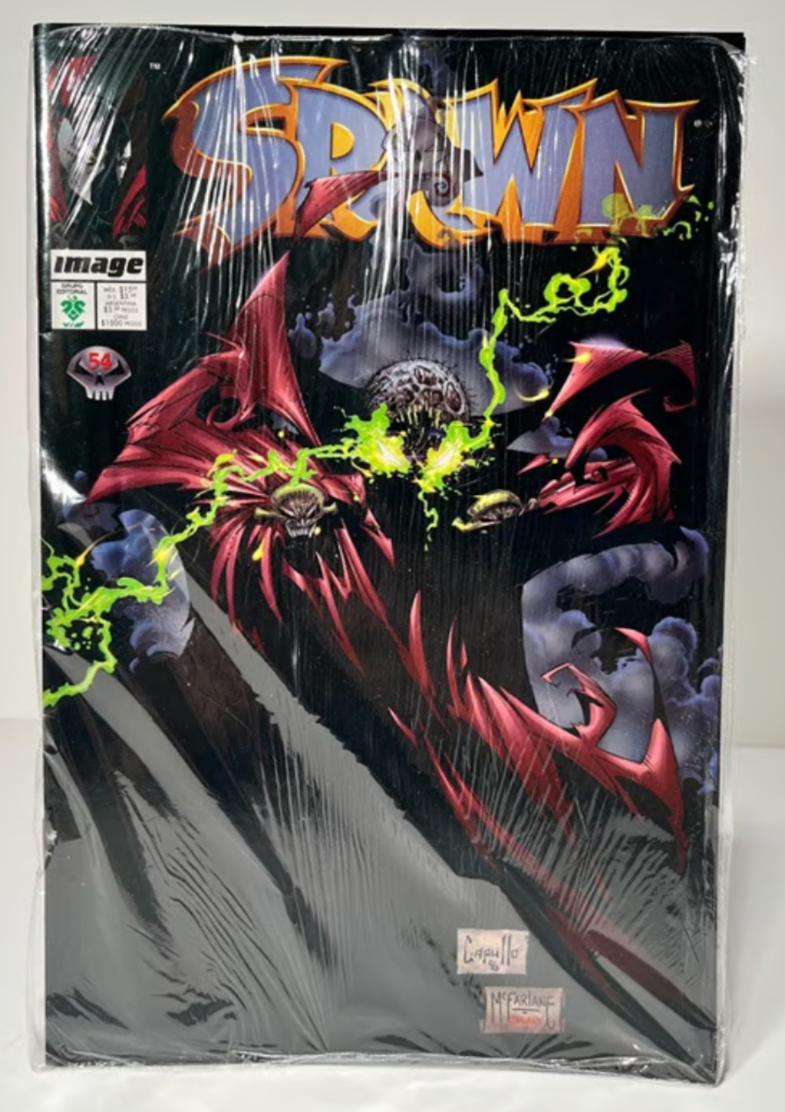 Spawn #54 Image Fumetto 1996 prima stampa quasi nuovo condizioni 4398