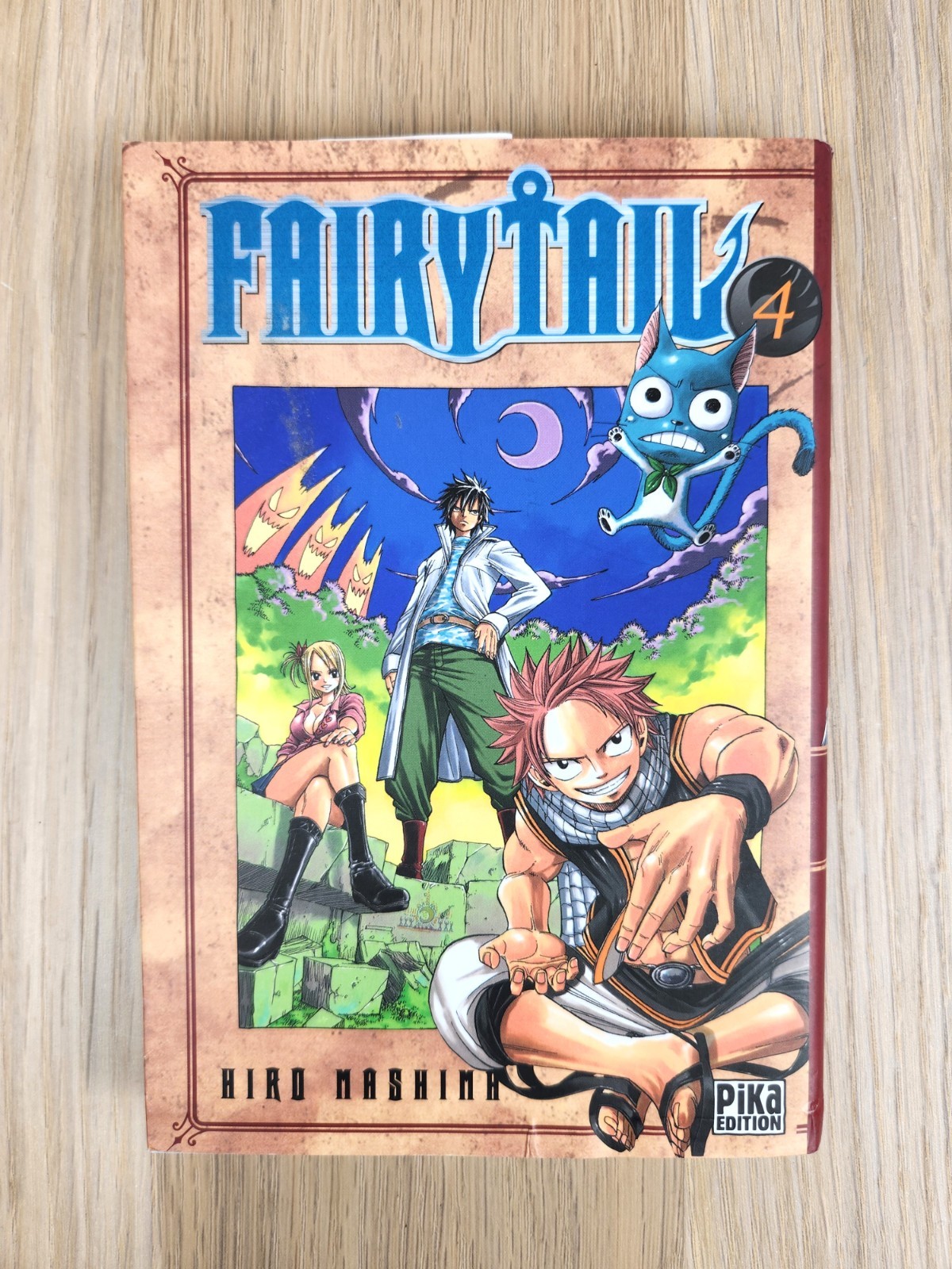 Manga Fairy Tail – Tome 4 par Hiro Mashima