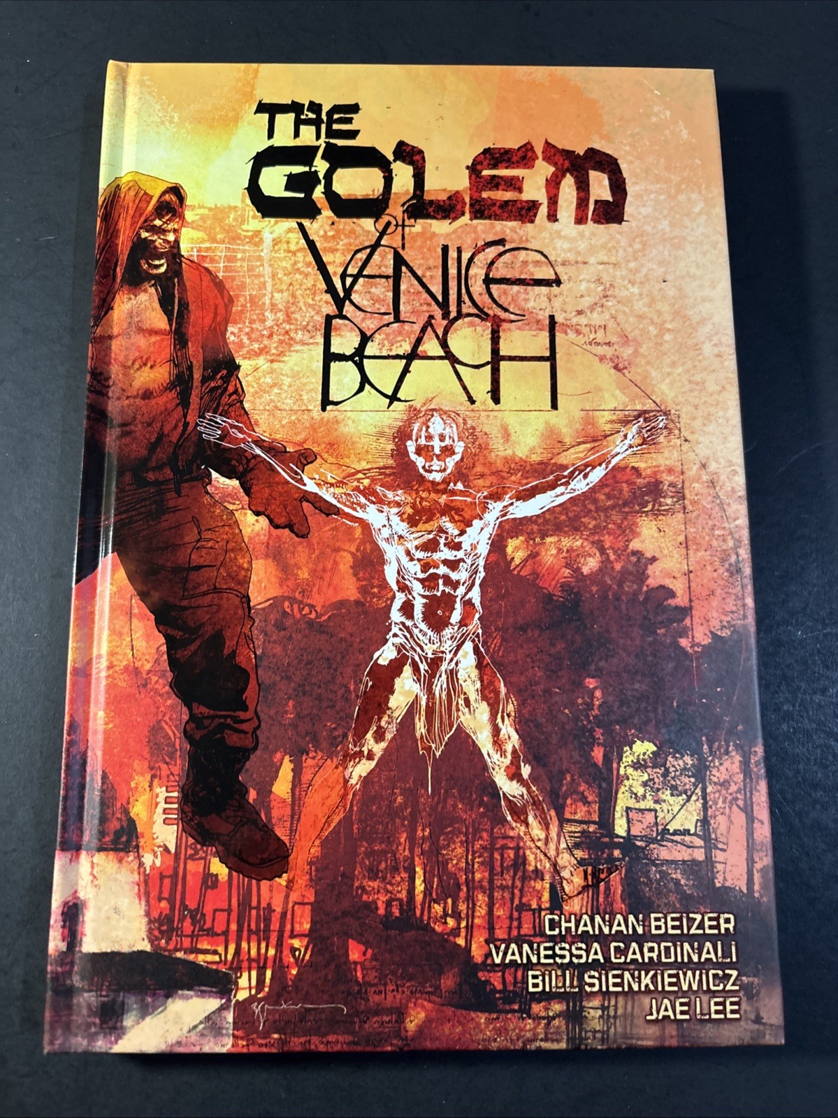 GOLEM OF VENICE BEACH graphic novel HC copertina rigida: Sienkiewicz & Jae Lee JL