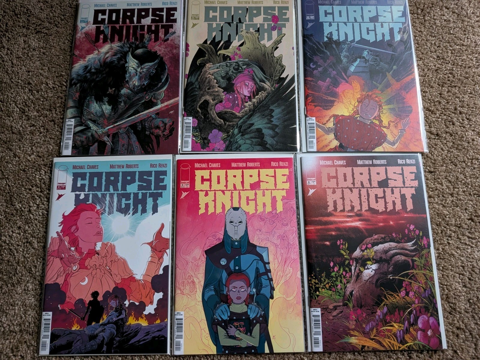 Image Comics Corpse Knight #1-6 Set 2026