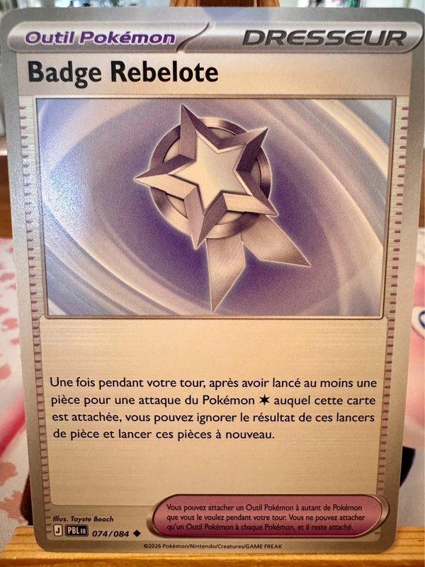 badge rebelote 74/84
