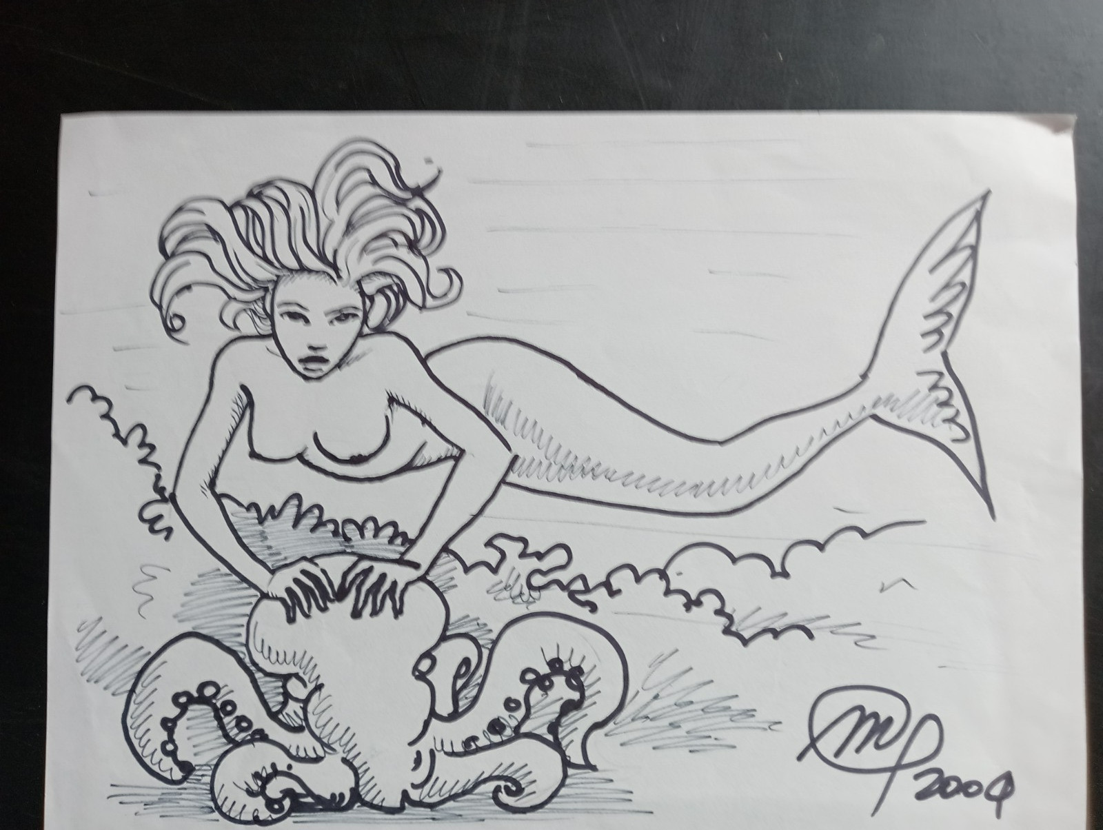 illustrzione di marina comandini compagna e moglie  di andrea pazienza