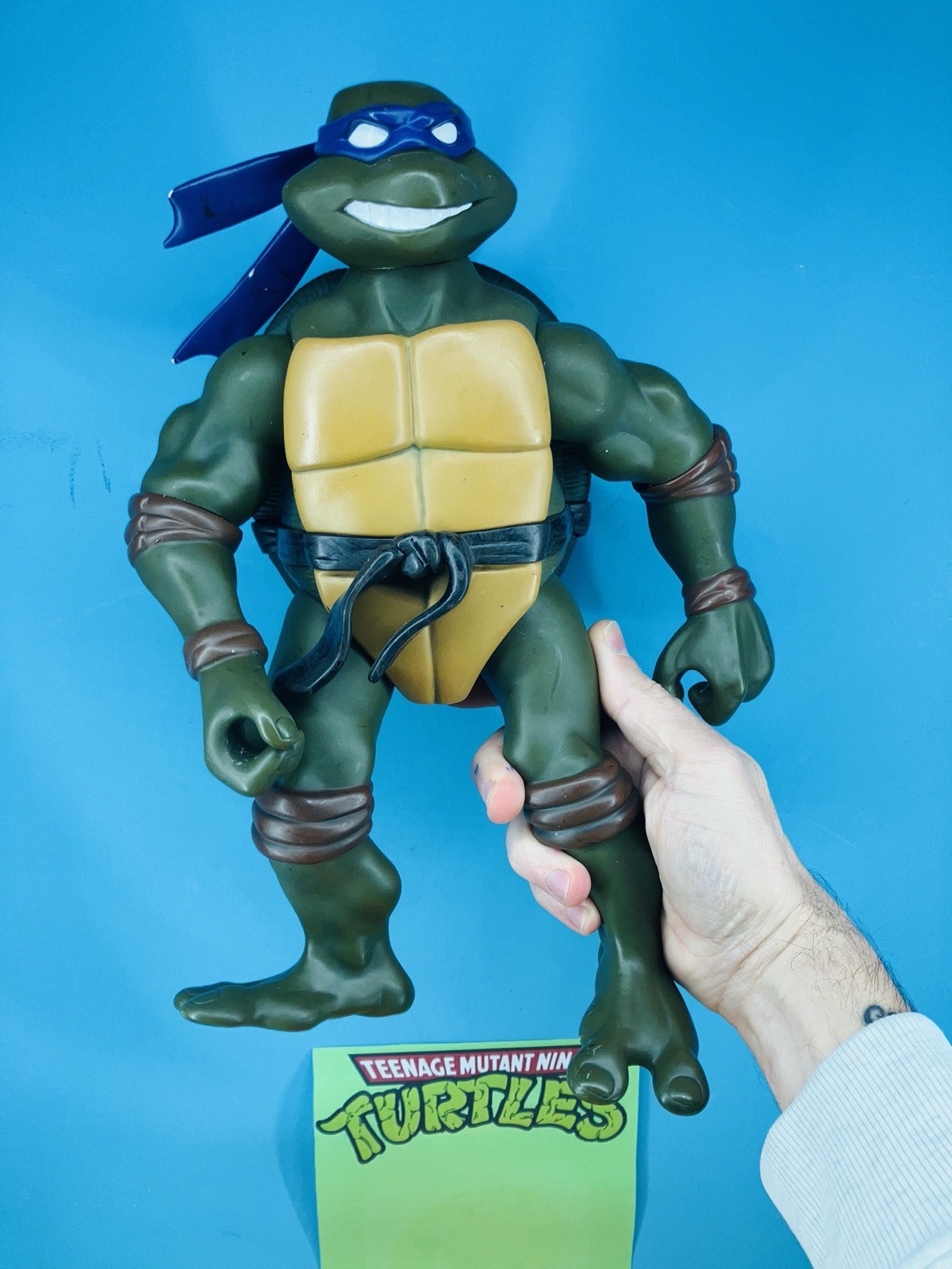 10238 Action figure vintage Giant Turtles 32 cm Jumbo 2002 Donatello Playmates