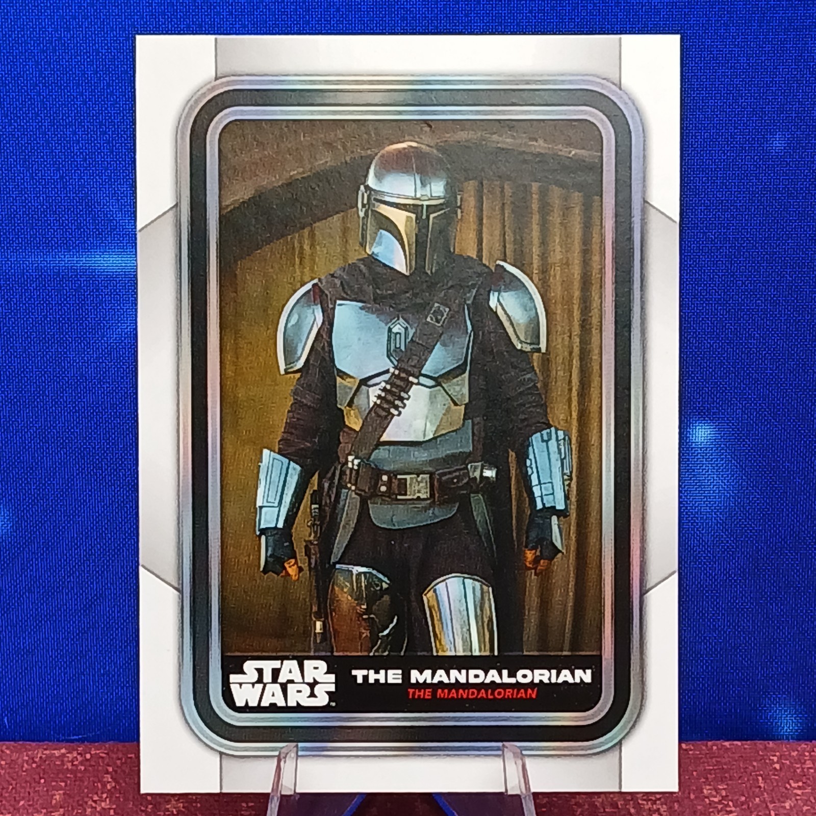 2023 Topps Star Wars Flagship The Mandalorian CI-2 SP variante immagine bianco