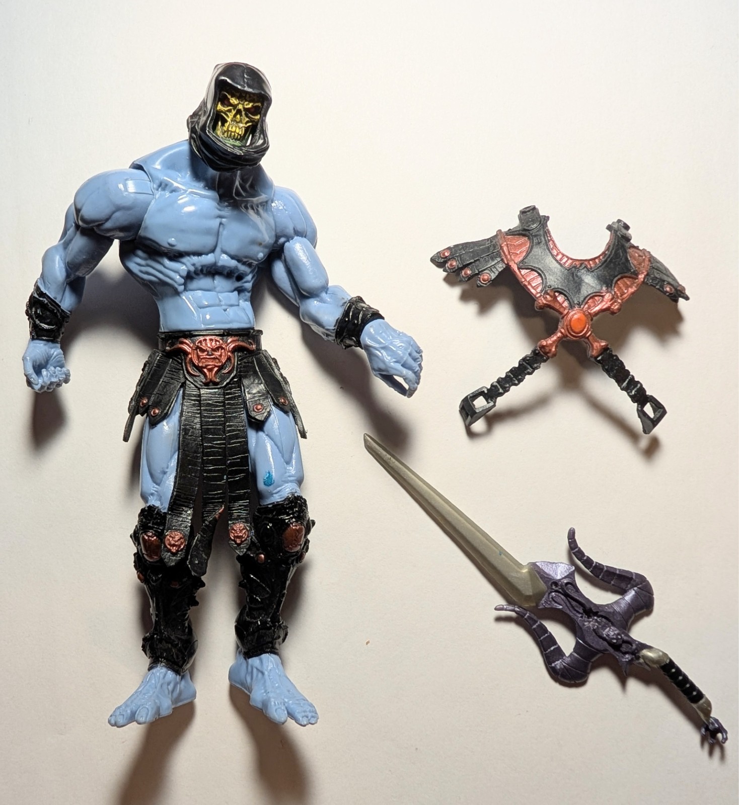 Masters of the Universe 200X Skeletor Action Figure Loose 2002 MOTU
