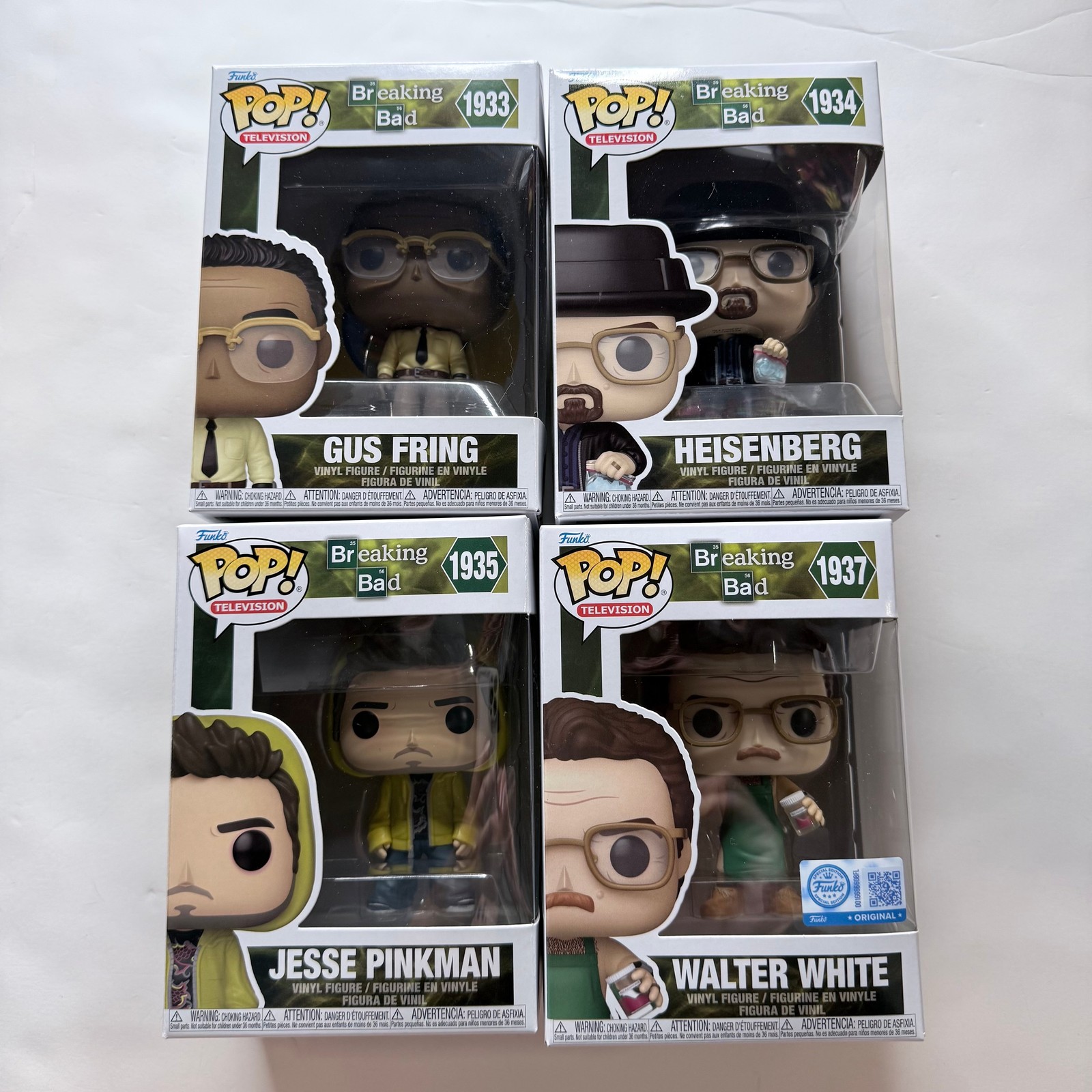 Funko Pop! Set 4 Breaking Bad e protezione