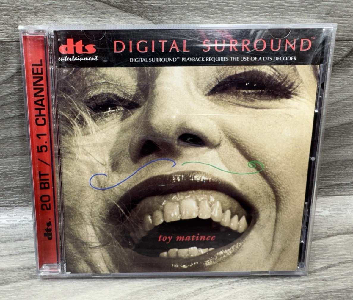 TOY MATINEE SELF TITLED DTS 5.1 CHANNEL 20 BIT DTS CD - RARE OOP AUDIO