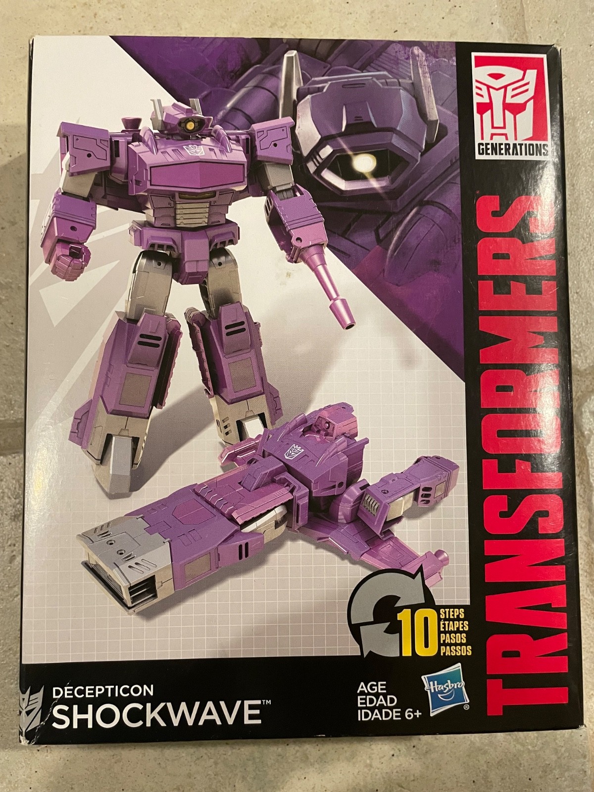 Transformers Generations Decepticon Shockwave (Hasbro)