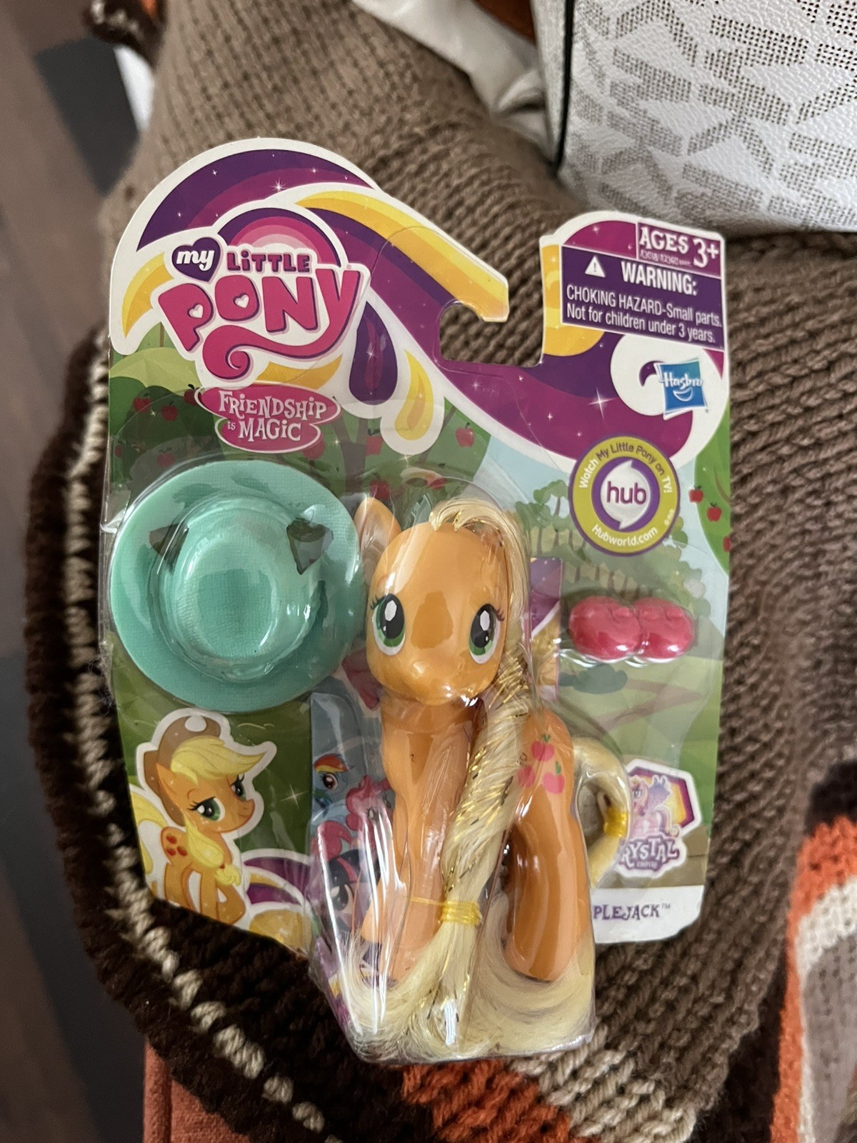 Cappello da cowboy My Little Pony Crystal Empire Applejack Hasbro NUOVO SIGILLATO