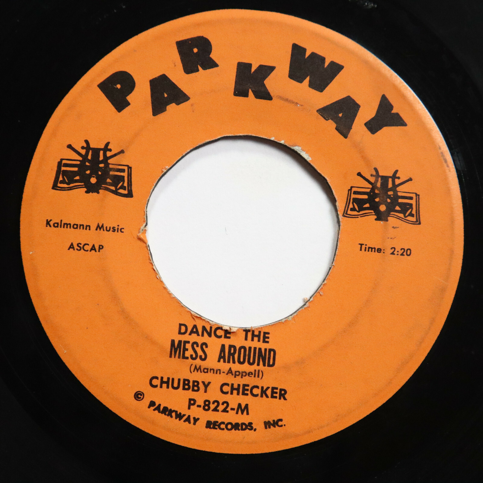 CHUBBY CHECKER Dance The Mess Around / Good, Good Lovin' Soul 45 RPM Vinyl 7"