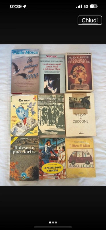 9 libri per ragazzi vari autori