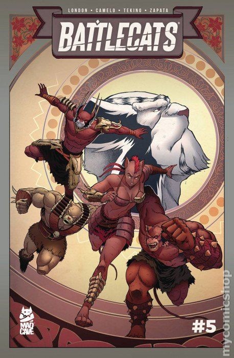 Battlecats Volume 3 #5 VF 2021 Stock Image