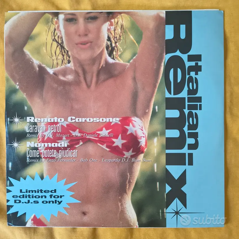 Vinile Nomadi nuovo remix 