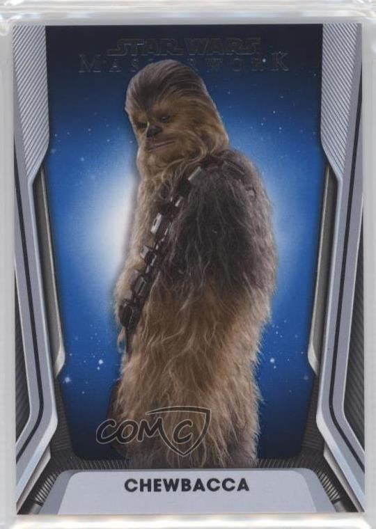 2021 Topps Star Wars capolavoro blu Chewbacca #24 z7j