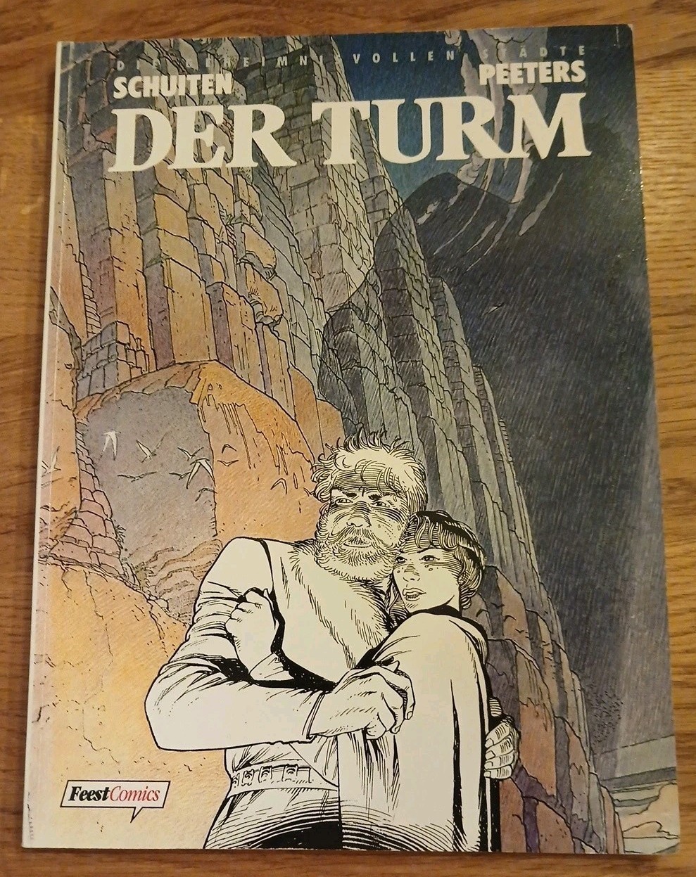 Schuiten & Peeters: La Torre - Album fumetti (4° Ed. 1988) Feest Editore Copertina morbida