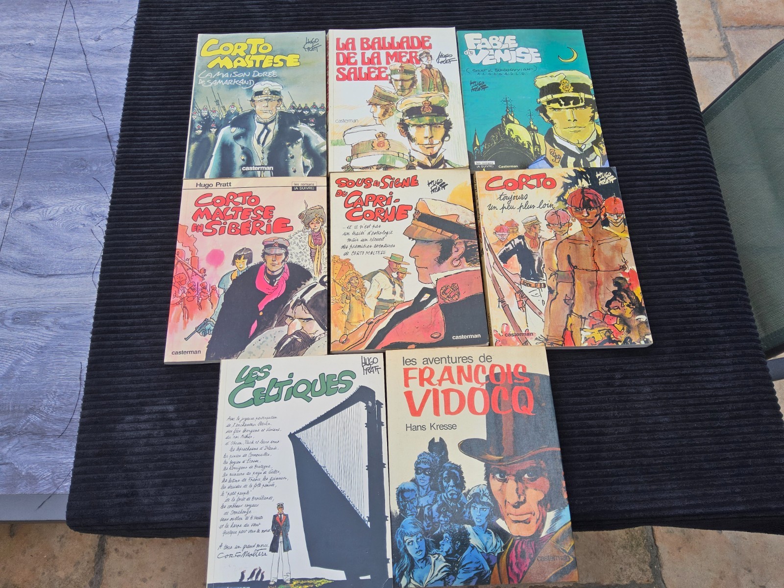 Corto Maltese - Lot de 8 Albums en TBE - EO