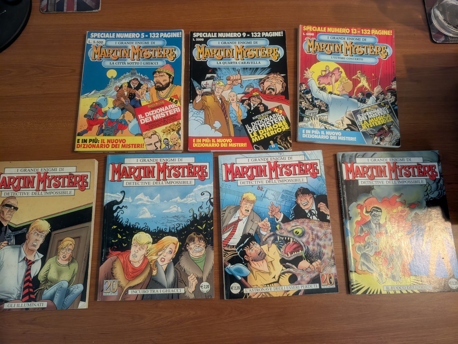 Martin Mystère lotto fumetti Speciale a colori italiano + volumi vari