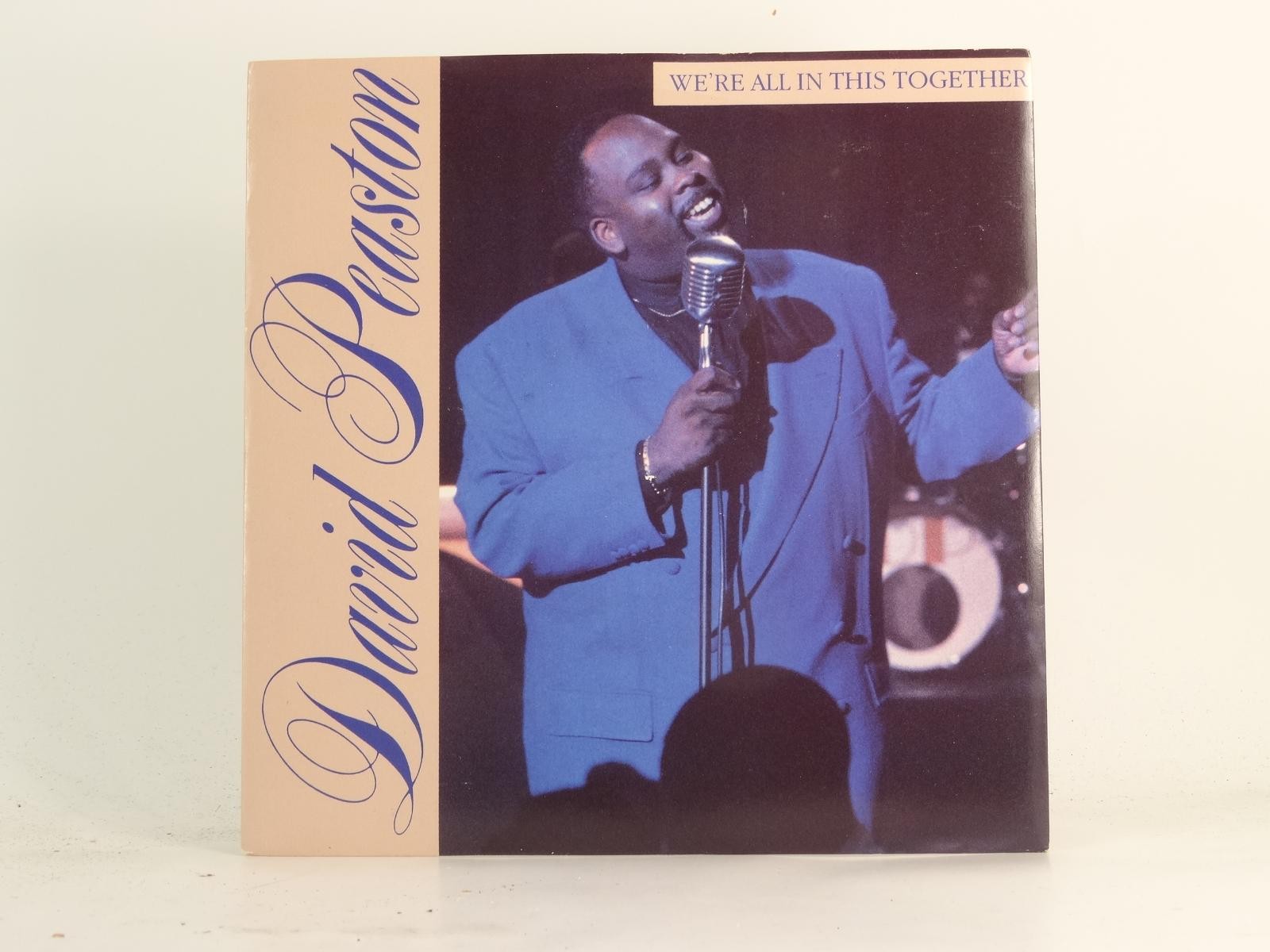 DAVID PEASTON WE'RE ALL IN THIS TOGETHER (2) (78) 2 Track 7" Single plus Picture
