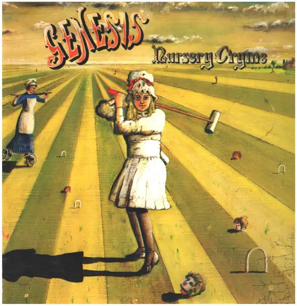 Genesis Nursery Cryme GATEFOLD NEAR MINT Philips Vinyl LP
