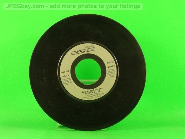 RENEE & RENATO SAVE YOUR LOVE (1) (137) 7" HOLLYWOOD