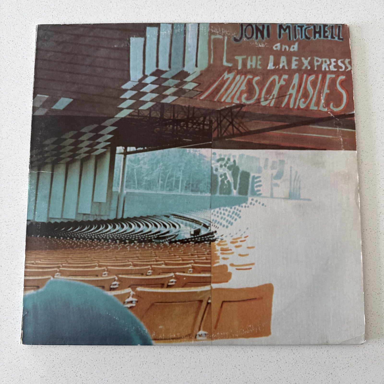 2-LP / Joni Mitchell / Miles Of Aisles / 1974 1st Issue / Gatefold/ EX/VG