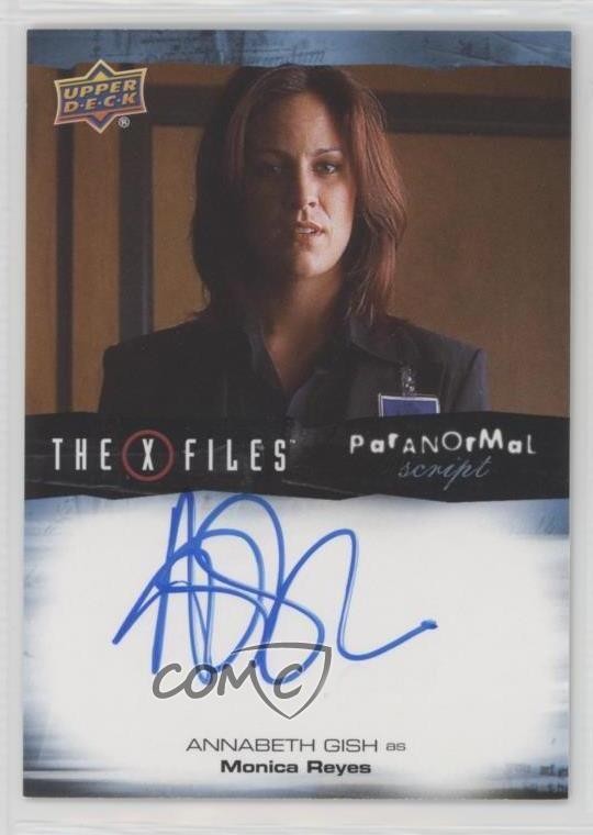 2023 The X-Files Monsters of Week Edition Annabeth Gish Monica Reyes Auto 1w9h