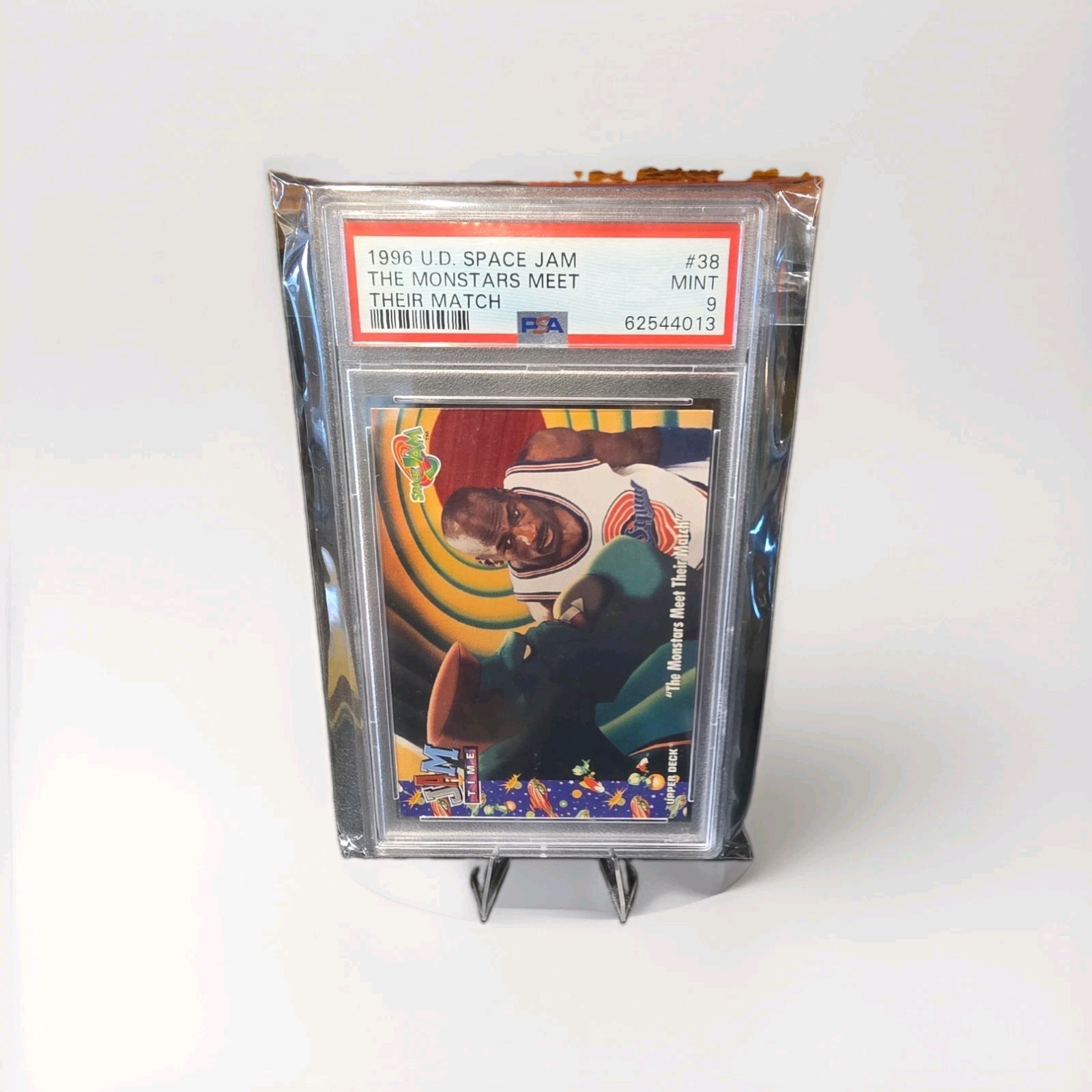 Upper Deck 1996 Space Jam 38 The Monsters Meet Their Match PSA 9 Michael Jordan