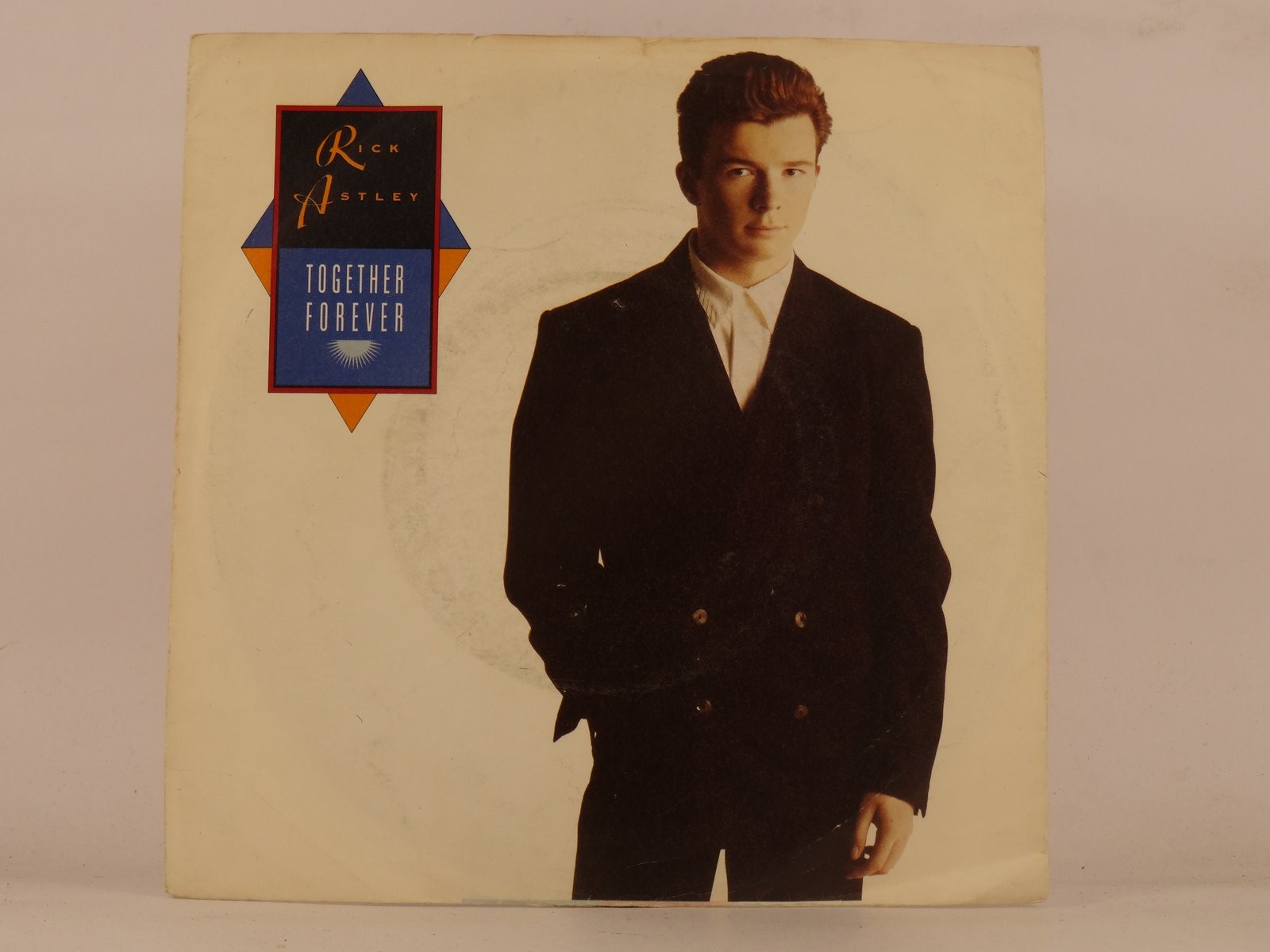RICK ASTLEY TOGETHER FOREVER (98) 2 Track 7" Single including Picture Sleeve BMG