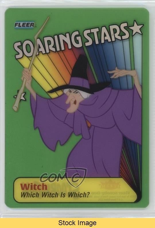 2024 Fleer Scooby Doo 1990 Baseball Soaring Stars Strega in acetato #SS-8 LEGGI 4et