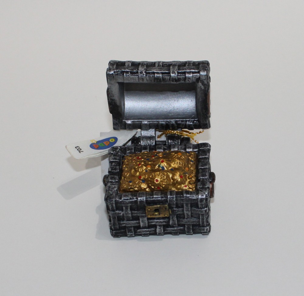 Modello 1,5" scrigno del tesoro - Papo - #39412 miniatura tesoro dei pirati
