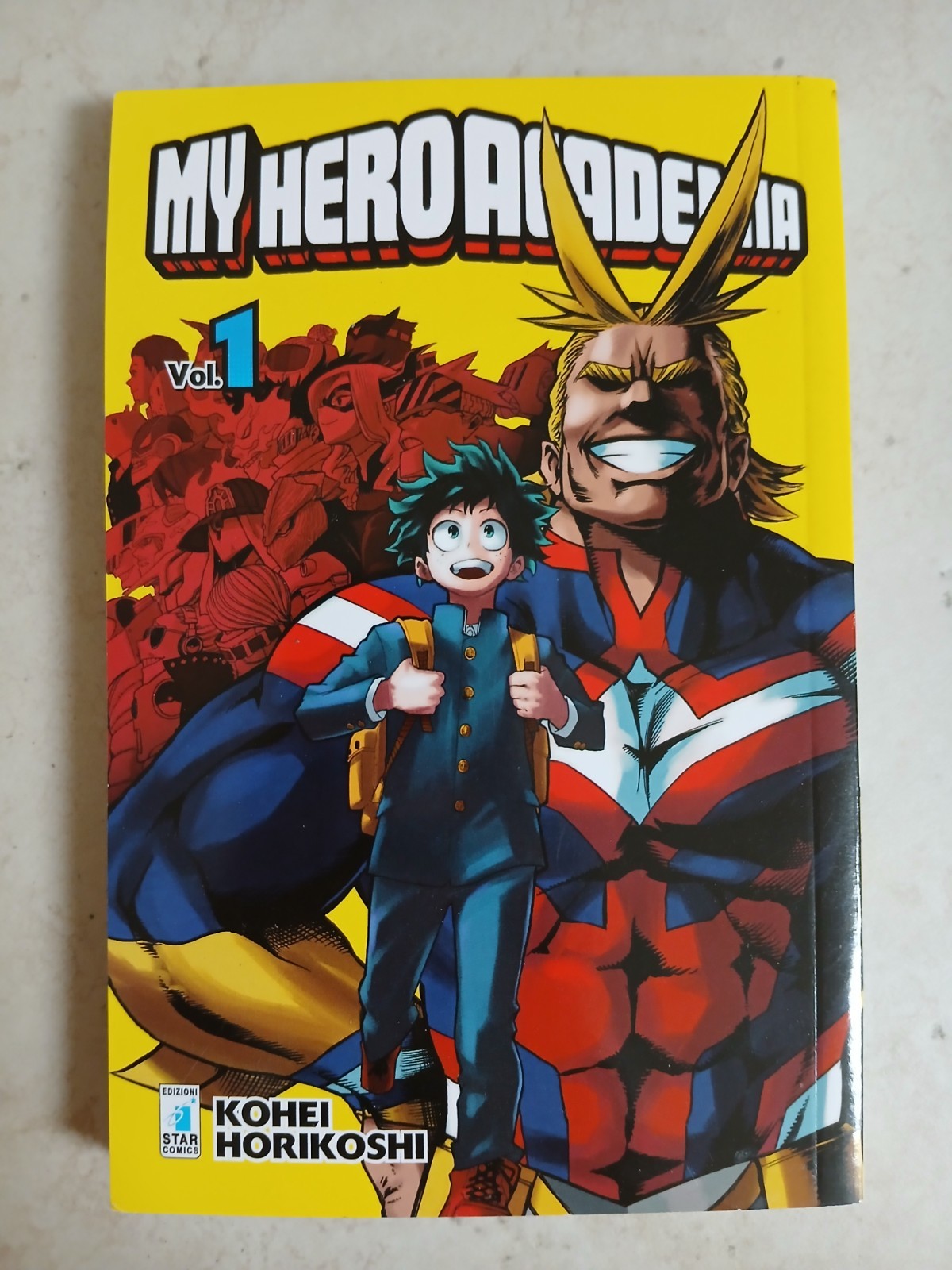 My Hero Academia Manga volume 1 ITA