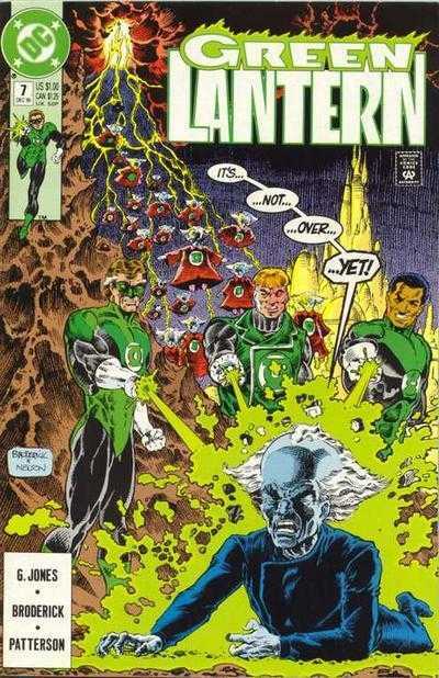 Lanterna Verde #7 1990 DC comic DCEU HBO Max TV spedizione combinata