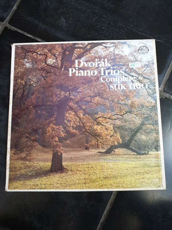 Coffret vinyles dvorak piano trios complete suk trio