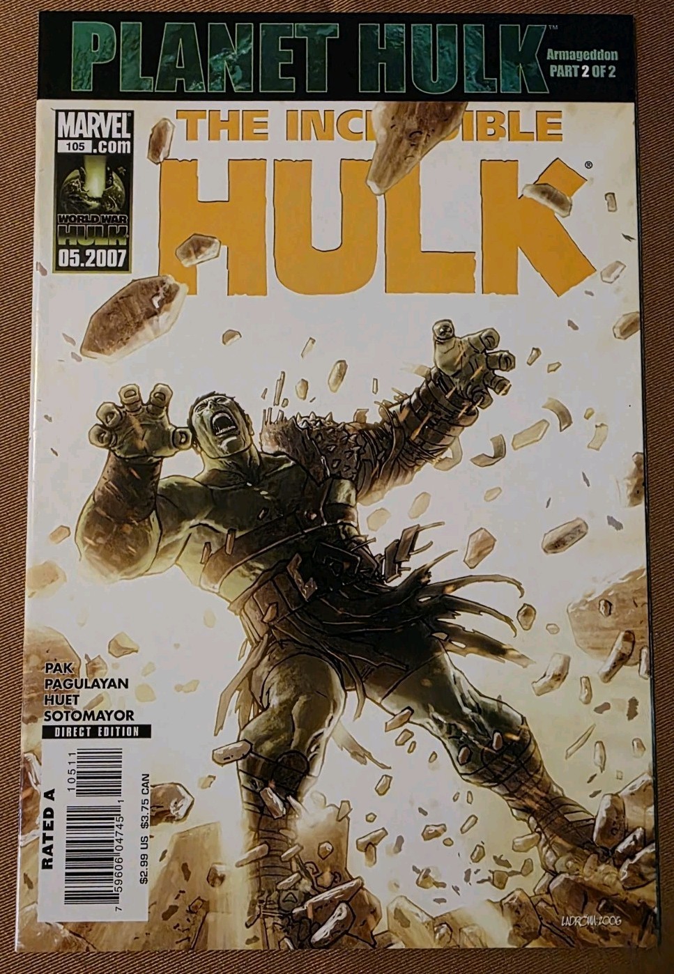 L'Incredibile Hulk #105 (2007) Edizione Diretta 