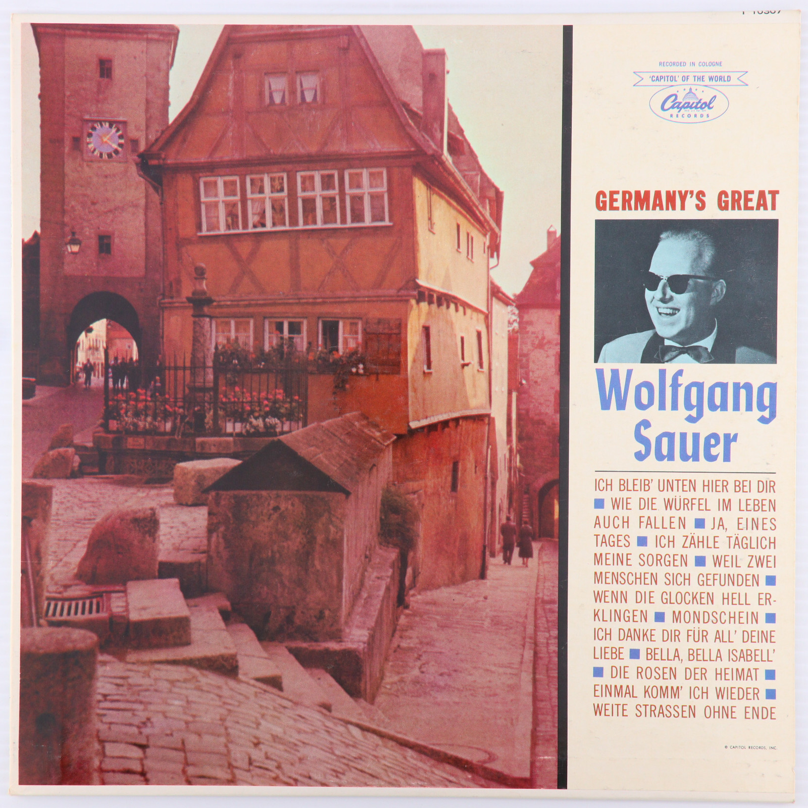Germany's Great Wolfgang Sauer - Stereo 12" LP Vinyl Record Capitol ST 10307