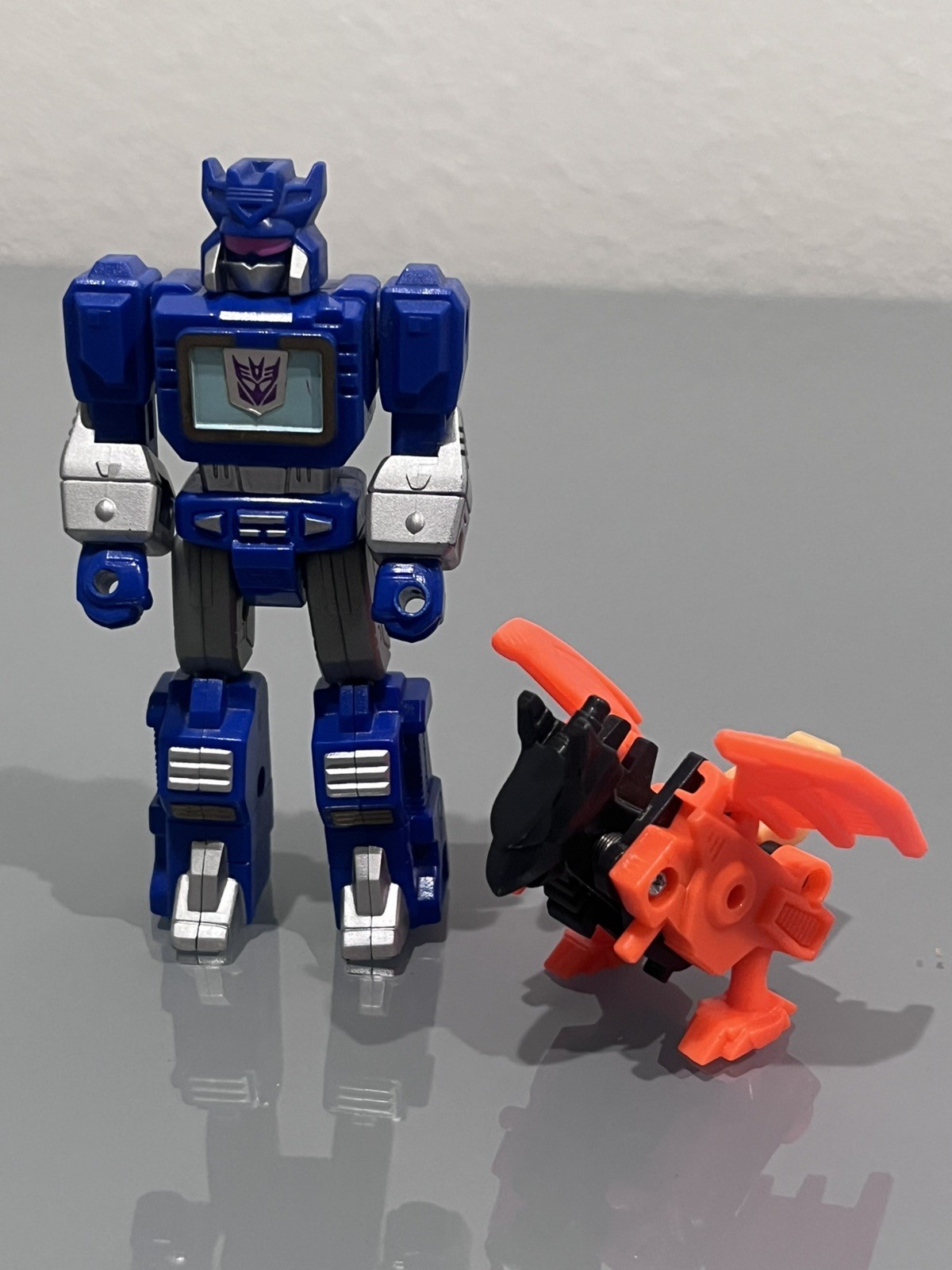 Transformers G1 Action Masters Soundwave w/ Wingthing 1990 99% COMPLETE
