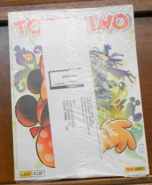 TOPOLINO NUOVO IN CELLOPHANE N. 3337 DEL 6 NOVEMBRE 2019 PANINI COMICS