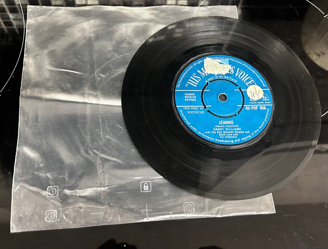 Danny Williams - Jeannie - 7” Vinyl Single - Free P&P 