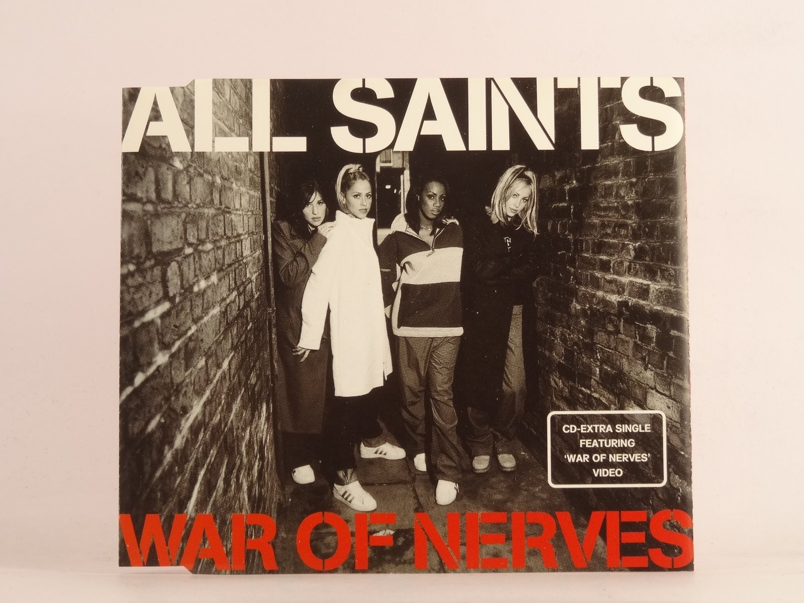 ALL SAINTS WAR OF NERVES (G99) 3 Track CD Single including Picture Sleeve LONDON