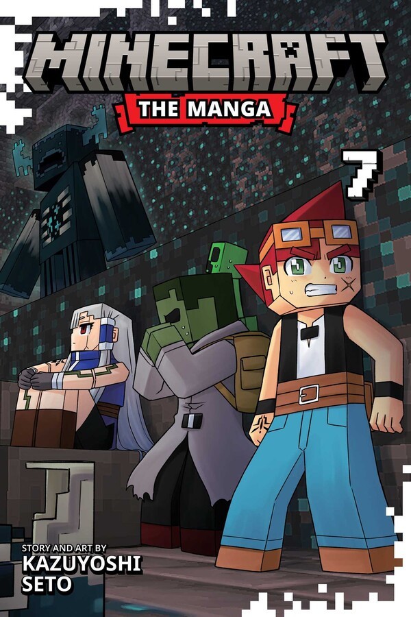 Minecraft: The Manga Vol 7 manga con copertina morbida graphic novel