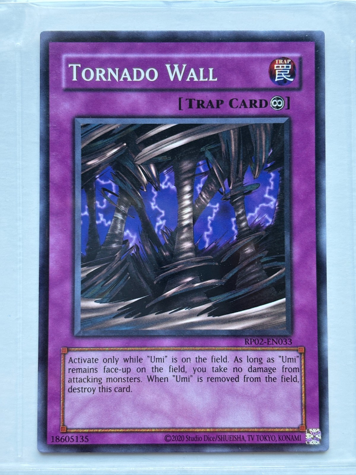 Yu-Gi-Oh Parete Tornado RP02-EN033 Comune Illimitato quasi nuovo