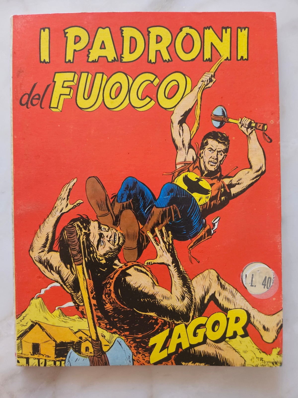 c6) ZAGOR scritta Rossa n.   16  da L. 350 - ed. Cepim 1971  - ottimo+