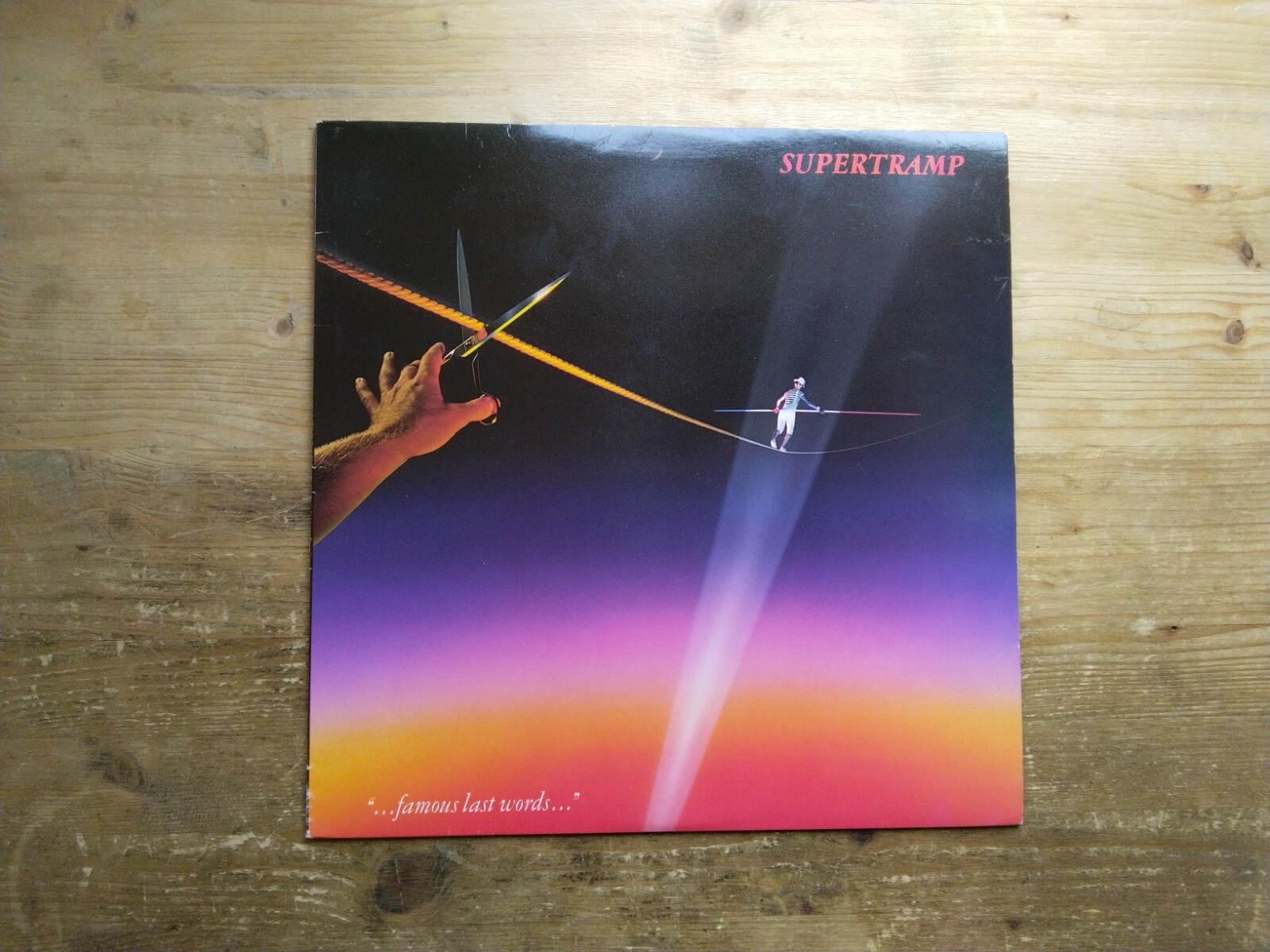 Supertramp Famous Last Words Very Good+ Vinyl LP Record Album AMLK63732 (M5)