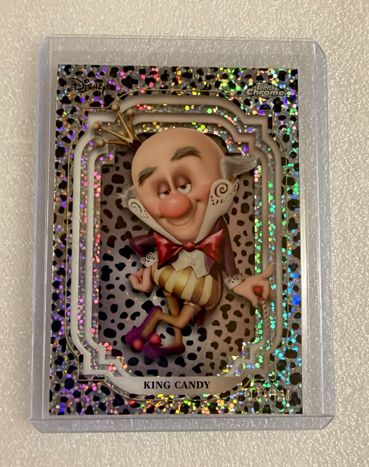 Topps 2024 Topps Chrome Disney King Candy #148 stampa dalmata 027/101