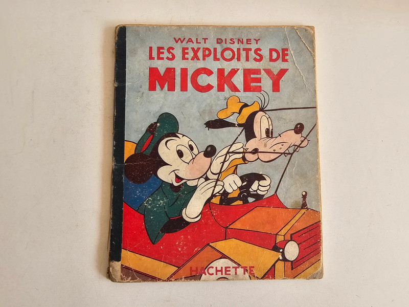 BD Les explois de Mickey - Hachette ed 1951